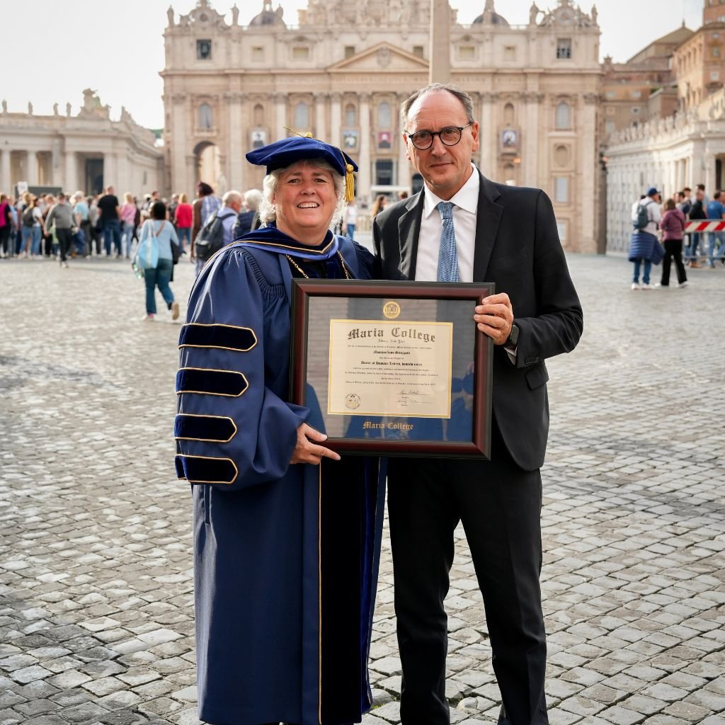 Maria College honors Pope Francis’ nurse Massimiliano Strappetti