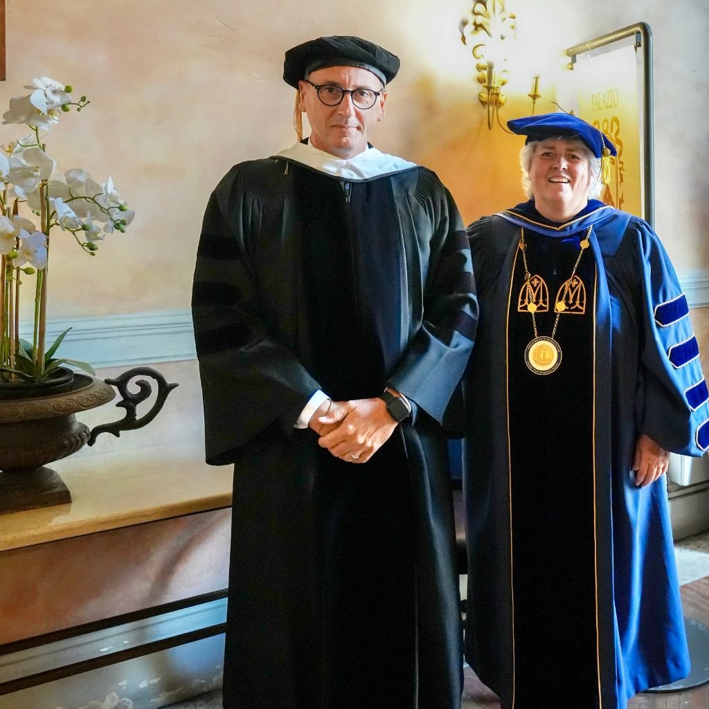 Honorary degree ceremony at the Vatican