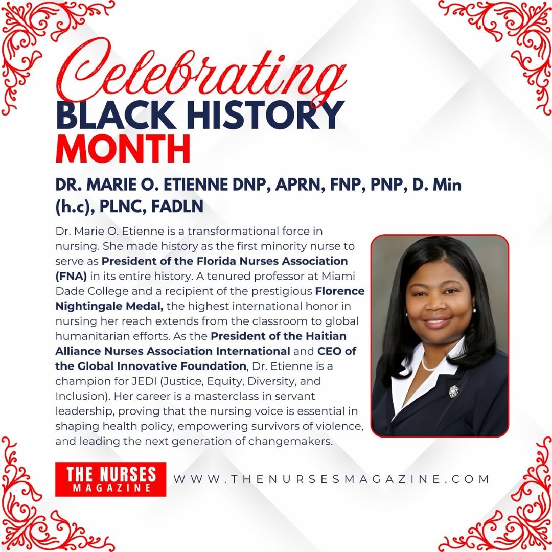 Dr. Marie O. Etienne Black History Month honoree