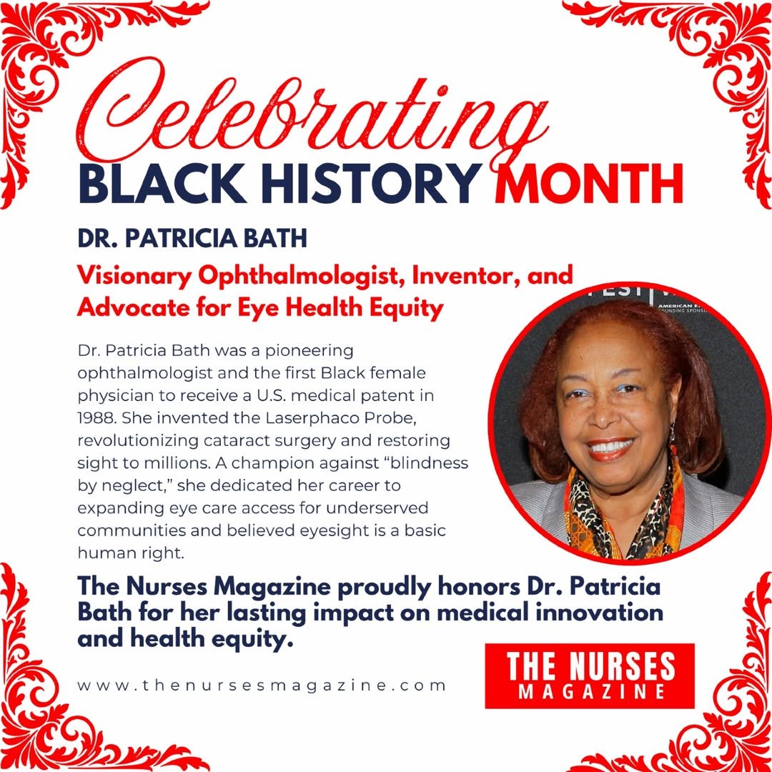 Dr. Patricia Bath Black History Month honoree
