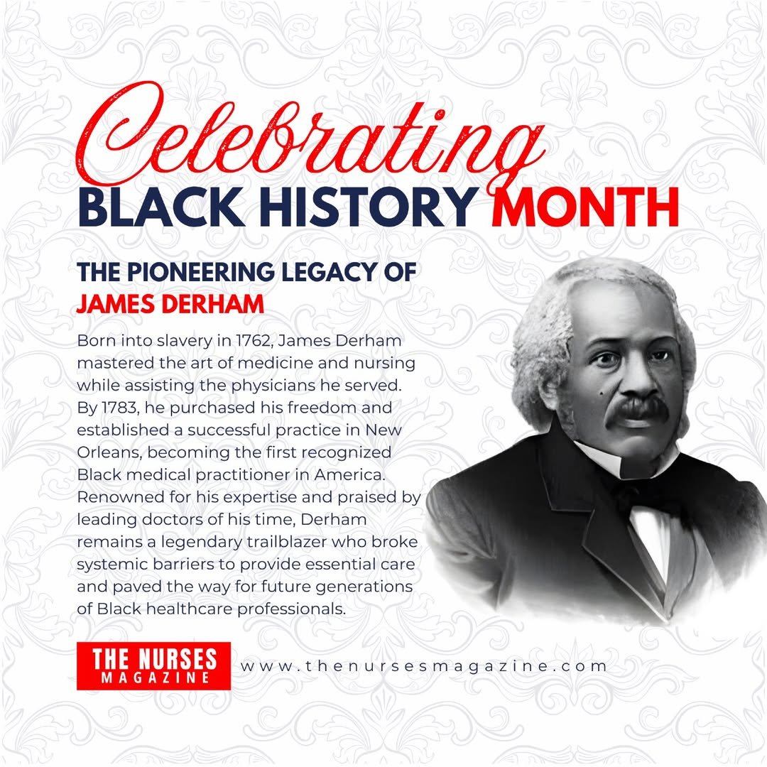 James Derham Black History Month honoree